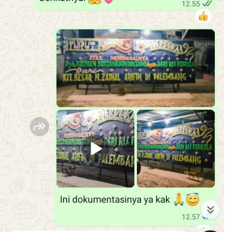 Pengiriman Papan Bunga Duka Rancasari