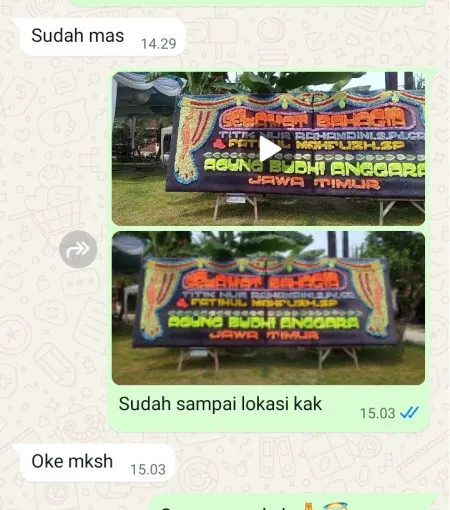 Pengiriman Papan Bunga Rancasari