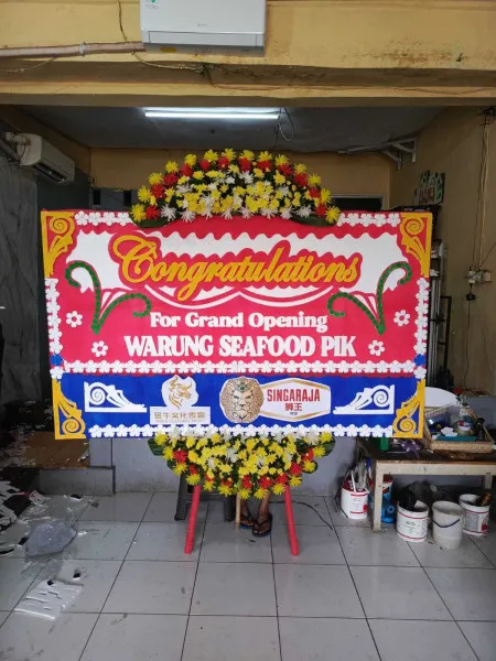 Papan Bunga Ucapan Selamat Rancasari