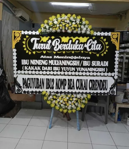 Papan Bunga Duka Rancasari