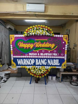 Papan Bunga di Rancasari