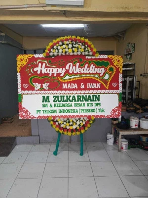 Papan Bunga di Rancasari