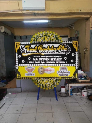 Papan Bunga di Rancasari